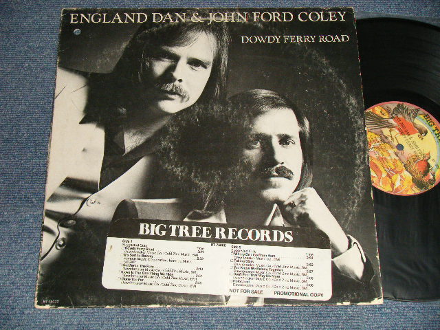 画像1: ENGLAND DAN and JOHN FORD COLEY - DOWDY FERRY ROAD : NO/NOT Custom Inner "RI / RICHMOND Press" (Ex/MINT- BB for PROMO) / 1977 US AMERICA ORIGINAL "PROMO" Used LP