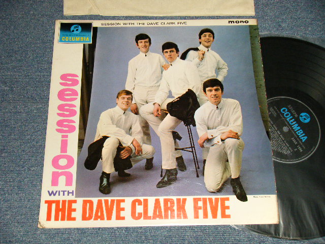 画像1: THE DAVE CLARK FIVE - SESSION WITH (Matrix # A) XAX-2615-1N  B) XAX-2616-1N) (Ex+++, Ex++/Ex+++ Looks:Ex++, MINT-) / 1964 UK ENGLAND Original "Blue Columbia Label"  MONO Used LP