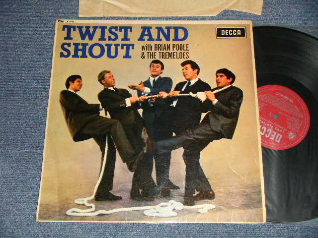 画像1: BRIAN POOLE & THE TREMELOES - TWIST & SHOUT (Ex+++, Ex++/Ex+ WOBC) / 1963 UK ENGLAND ORIGINAL 1st Press "Un-Boxed DECCA Label" MONO Used LP 