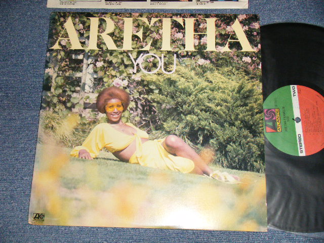 画像1: ARETHA FRANKLIN - YOU (MATRIX #A)ST-A-753463-D AT/GP  PR B)ST-A-753464-C  AT/GP  PR) "PR / PRESSWELL Press in ANCORE in NEW JERSEY" (Ex++/Ex+++ Looks:Ex++)  / 1975 US AMERICA  ORIGINAL "PR Press" "GREEN & RED Label" "75 Rockfeller Label" ORIGINAL Used LP  