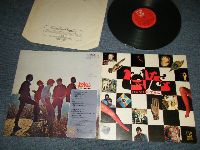 画像1: LOVE (Arthur Lee) - REVISITED (Ex++/MINT-) / 1970 UK ENGLAND ORIGINAL "RED with LARGE 'E' at Top Label" Used LP 