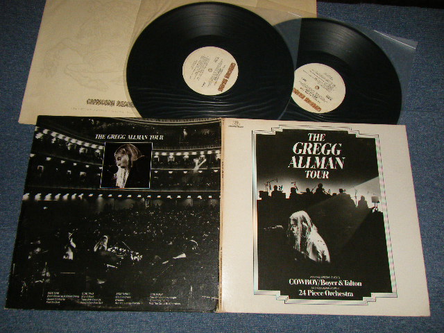 画像1: GREGG ALLMAN (The  ALLMAN BROTHERS BAND) With COWBOY/BOYER&TALTON- THE GREGG ALLMAN TOUR (Ex++/MINT-) /1974US AMERICA ORIGINAL 1st Press "Small LOGO Address in Label Bottom"  Used 2-LP's