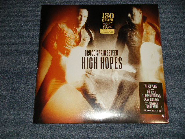 画像1: BRUCE SPRINGSTEEN - HIGH HOPES (SEALED) / 2014 US AMERICA ORIGINAL "180 gram Heavy Weight"  "BRAND NEW SEALED" 2-LP+CD