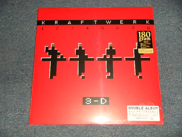 画像1: KRAFTWERK - 3-D(1 2 3 4 5 6 7 8 ) (SEALED) /  2017  EUROPE ORIGINAL "180 Gram" "BRAND NEW SEALED" 2-LP 