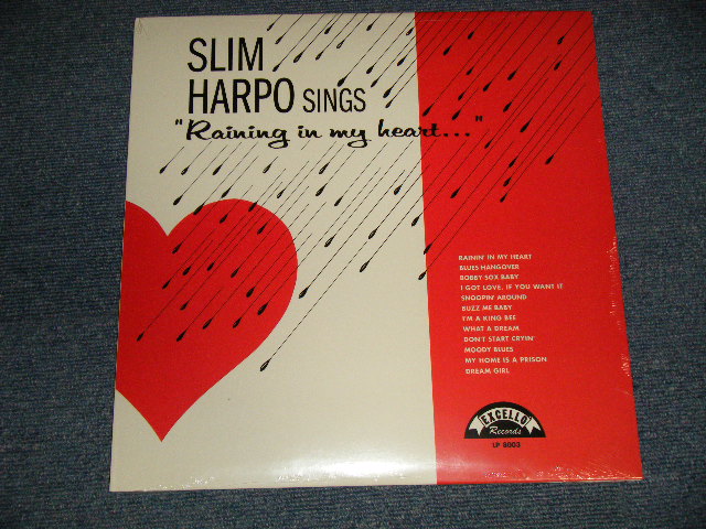 画像1: SLIM HARPO - SINGS "RAINING IN MY HEART" (Seasled)  / US AMERICA REISSUE "BRAND NEW SEALED" LP  