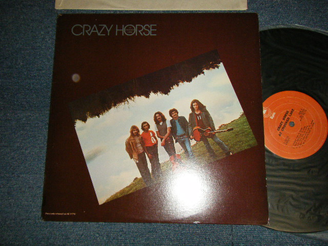 画像1: CRAZY HORSE - AT CROOKED LAKE (MINT-/MINT-) / 1973-4 VersionUS AMERICA REISSUE " ORANGE Label" Used LP 