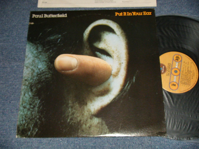 画像1: PAUL BUTTERFIELD - PUT IT IN YOUR EAR (Ex+++/MINT- Cut out) /1975 US AMERICA ORIGINAL Used LP