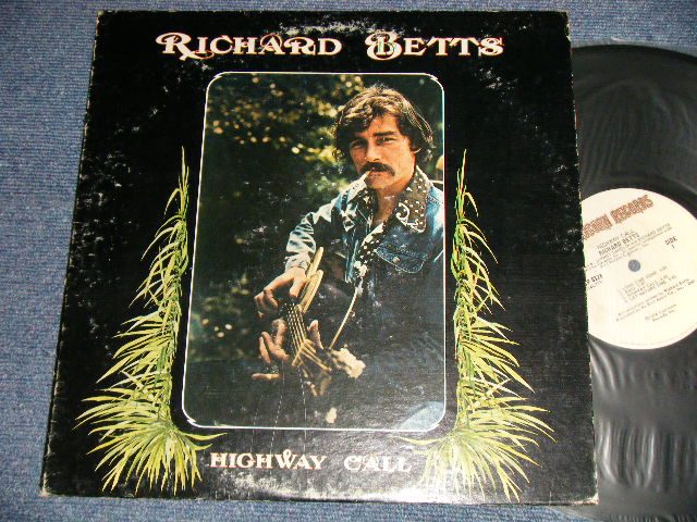 画像1: RICHARD BETTS - HIGHWAY CALL (Ex-/Ex+++) /1974 US AMERICA ORIGINAL Used LP