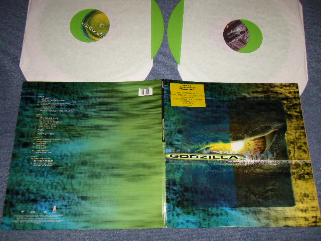 画像1: ost/V.A. Variour - GODZILLA (New)/ 1998 EUROPEORIGINAL Limited Edition "GREEN WAX/VINYL"  "BRAND NEW" 2-LP's