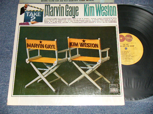 画像1: MARVIN GAYE & KIM WESTON - TAKE 2 (MINT-/MINT- EDSP) / 1966 US AMERICA ORIGINAL 1st Press "YELLOW with GLOBE Label" MONO Used LP 