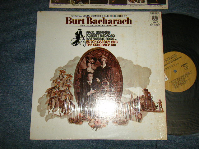 画像1: ost BURT BACHARACH - BUTCH CASSIDY And THE SUNDANCE KID  (Ex++/Ex+++) / 1969 US AMERICA ORIGINAL "1st Press BROWN Label" Used LP