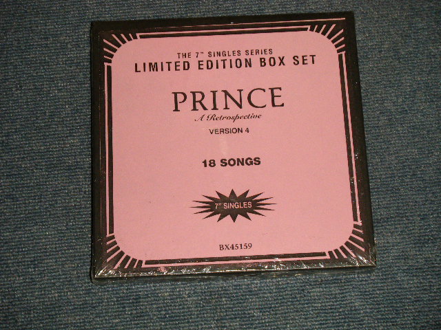 画像1: PRINCE - A RETROSPECTIVE Version 4 (SEALED / 1998 US AMERICA ORIGINAL "BOX SET" "BRAND NEW SEALED"  7" 45 rpm Single   