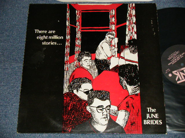 画像1: The JUNE BRIDES - THERE ARE EIGHT MILLION STORIES... (Ex++/MINT-)  / 1985 UK ENGLAND ORIGINAL "RED(PINK?) LABEL" Used LP
