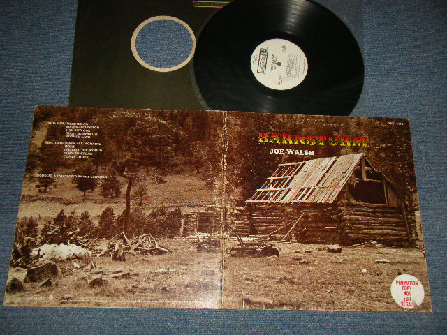 画像1: JOE WALSH (of JAMES GANG oe EAGLES)  - BARNSTORM (Ex++/Ex+++ Looks:Ex+++) / 1972 US AMERICA ORIGINAL "WHITE LABEL PROMO" Used LP 
