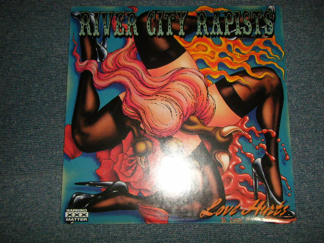 画像1: RIVER CITY RAPISTS - LOVE HURTS (Sealed) / 1999 US AMERICA ORIFGINAL ORIGINAL "BRAND NEW SEALED" LP