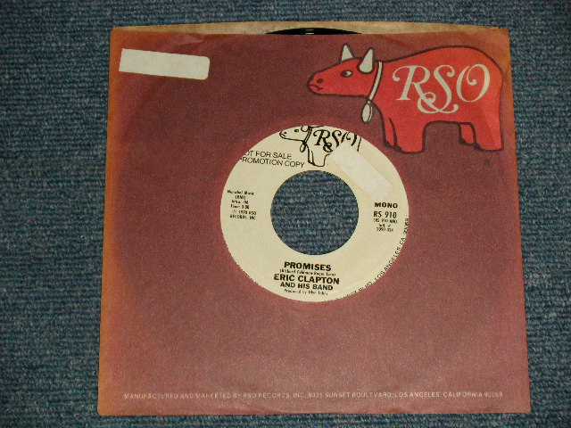 画像1: ERIC CLAPTON - PROMISES (Ex++/Ex++) / 1976 US AMERICAORIGINAL "PROMO ONLY SAME FLIP MON/STEREO" Used 7" Single