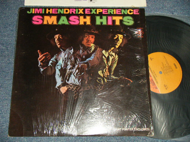画像1: JIMI HENDRIX - SMASH HITS (No POSTER) (Ex+++/Ex+++) / 1969 US AMERICA ORIGINAL 1st Press "ORANGE & BROWN label"  Used LP