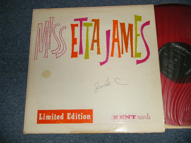 画像1: ETTA JAMES -MISS ETTA JAMES (Ex/Ex+++ WOFC, EDSP) / 1964 Version US AMERICA ORIGINAL "Limited RED WAX/VINYL" Used LP 