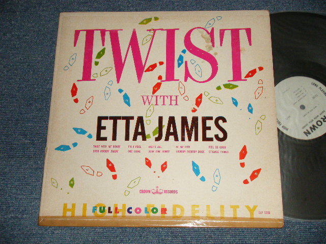 画像1: ETTA JAMES -TWIST WITH  (Ex++/Ex+++) EDSP, TAPE SEAM) / 1962 US ORIGINAL "MONO" Used LP 