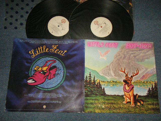 画像1: LITTLE FEAT - HOY-HOY (With BOOKLET) (Ex++, VG+/MINT -) / US AMERICA REISSUE 2nd Press "WHITE Label" Used 2-LP