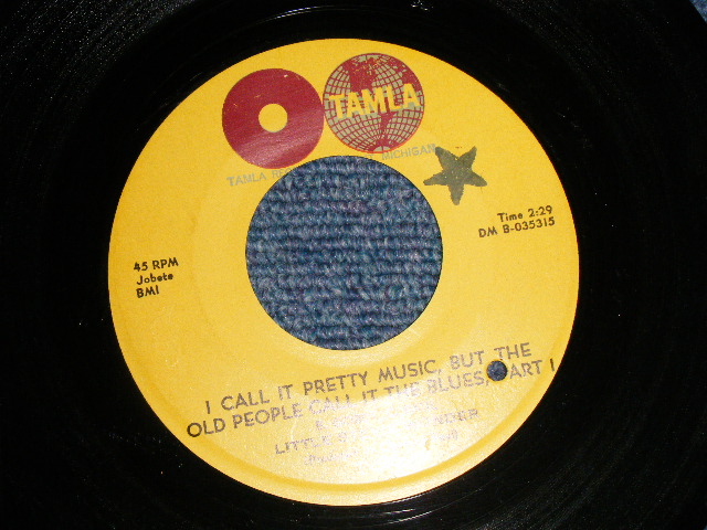 画像1: LITTLE STEVIE WONDER - A)I Call It Pretty Music, But The Old People Call It The Blues (Part 1)   B)I Call It Pretty Music, But The Old People Call It The Blues (Part 2) (Ex+/Ex+ BB, WOL) / 1963 US AMERICA ORIGINAL Used 7" 45 rpm Single  