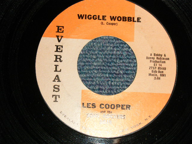 画像1: LES COOPER - A) WIGGLE WOBBLE  B) DIG YOURSELF (Ex+++/Ex+++ SWOL) / 1962 US AMERICA ORIGINAL Used 7" 45 rpm Single  