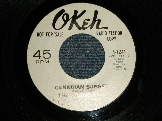 画像1: The Vibrations - A)Canadian Sunset   B)The Story Of A Starry Night (MINT-/MINT-) 1966 US AMERICA ORIGINAL "WHITE LABEL PROMO" Used 7" 45 rpm Single  