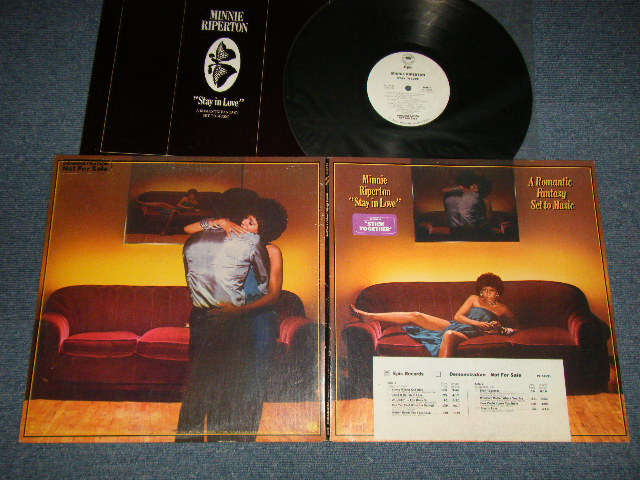 画像1: MINNIE RIPERTON - A ROMANTIC FANTASY SET TO MUSIC (Ex++/MINT-) / 1977 US AMERICA ORIGINAL "WHITE LABEL PROMO" Used LP   