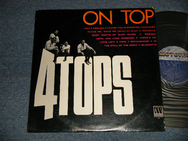 画像1: FOUR TOPS - ON TOP (Ex++/Ex+++ B-3:Press Miss) /1966 US AMERICA ORIGINAL "MONO" Used LP 