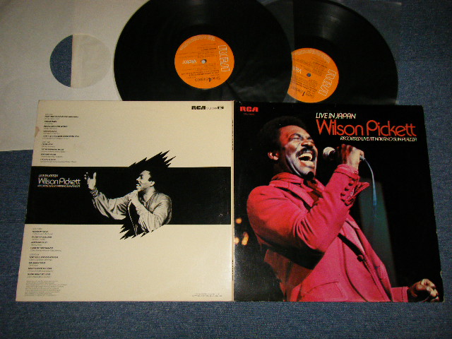 WILSON PICKETT - LIVE IN JAPAN (Ex+++/Ex+++, Ex+++ Light