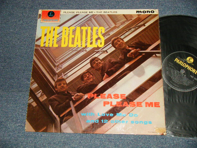 画像1: THE BEATLES - PLEASE PLEASE ME (Matrix #A)1N  G O L  B)1N  G H H) (Ex++/Ex+++, Ex++ WOBC) / 1963 UK ENGLAND ORIGINAL 4th Press "RECORDING FIRST PUBLISHED 1963 on Label" "YELLOW/BLACK Label" "MONO" Used LP
