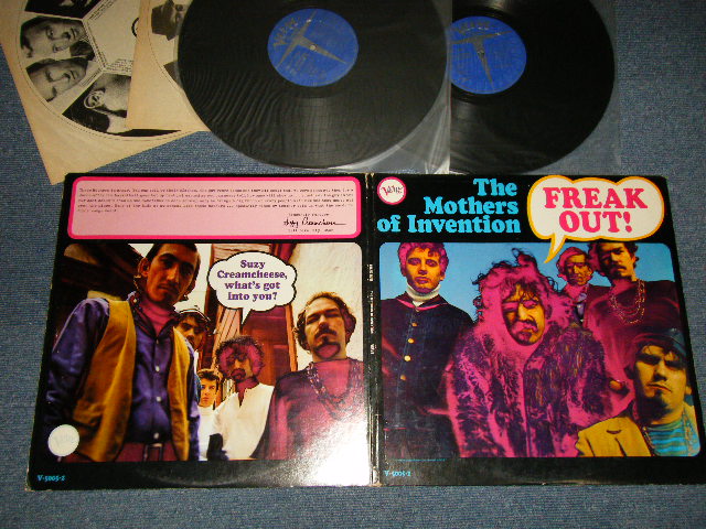 画像1: FRANK ZAPPA / THE MOTHERS OF INVENTION - FREAK OUT! (With "HOT SPOT" MAP on INSIDE) (Ex+++/MINT- C-4:Ex++)  1966  US ORIGINAL MONO 2LP BEAUTIFUL CONDITION 