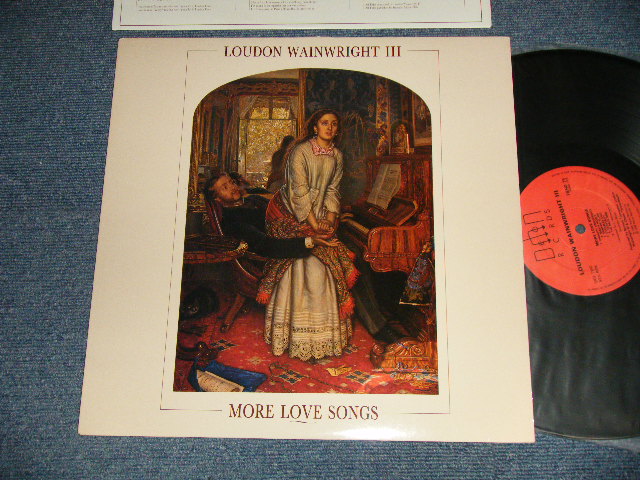 画像1: Loudon Wainwright III ‎- More Love Songs (MINT-/MINT-)/ 1986 UK ENGLAND ORIGINAL "PROMO" Used LP