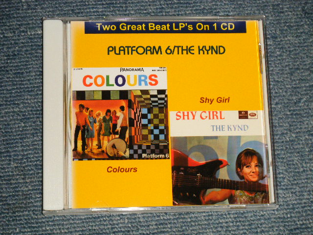 画像1: PLATFORM 6 / THE KYND (60's SOUTH AFRICAN BEAT) - COLOURS / SHY GIRL (NEW) / GERMAN "Brand New" CD-R 