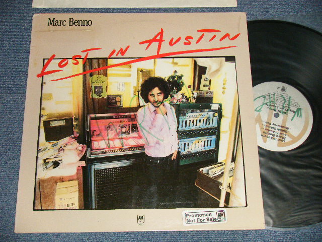 画像1: MARC BENNO - LOST IN AUSTIN (Ex, Ex++/MINT- WOFC, WOBC, WOL) / 1979  US AMERICA ORIGINAL "PROMO" Used LP