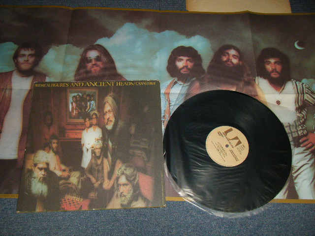 画像1: CANNED HEAT - HISTORICAL FIGURES & ANCIEN HEADS (With POSTER)  (Ex++/Ex) / 1972 US AMERICA ORIGINAL Used LP 
