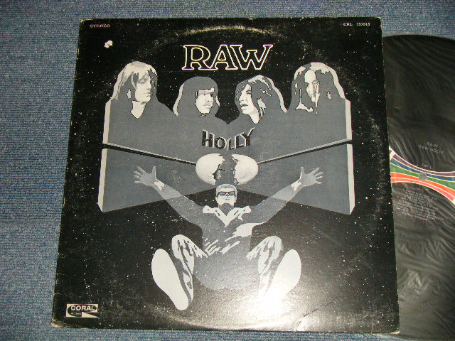 画像1: RAW - RAW HOLLY (Ex+/Ex++ BB) / 1971 US AMERICA ORIGINAL Used LP 