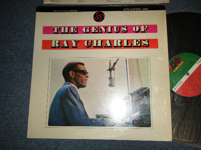 画像1: RAY CHARLES - The GENIUS OF RAY CHARLES (MINT/-MINT-) / 1976 Version US AMERICA "GREEN & RED with Small 75 ROCKFELLER Label" Used LP
