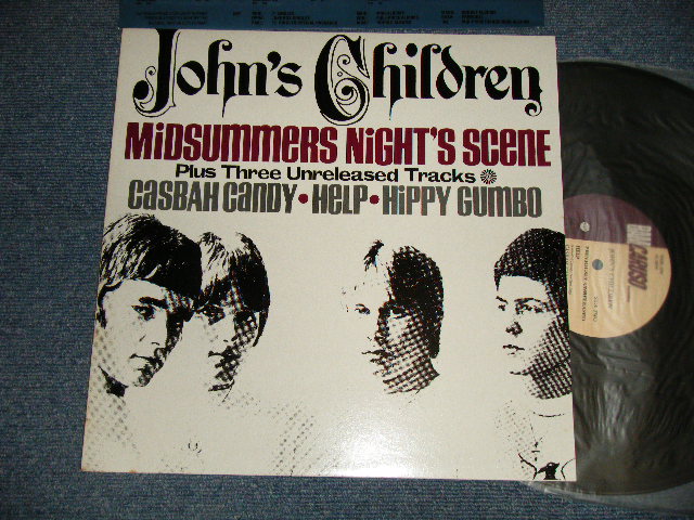 画像1: JOHN'S CHILDREN - MIDSUMMERS NIGHT'S SCENE  (MINT/MINT) / 1988 UK ENGLAND REISSUE Used 45rpm 12" EP