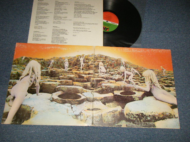 画像1: LED ZEPPELIN -  HOUSES OF THE HOLY (With CUSTOM INNER) (Matrix #A)ST-A-732783-EEE-1 SM 1-11 AT PR D Sterling RL  B)ST-A-732784-EEE-1 SM 1-11AT  Sterling RL  PR D)  "RI/PRC Record Plant Press in RICHMOND" in INDIANA"(Ex-/Ex++ Looks:Ex)  / 1973 US AMERICA 1st Press "1841 BROADWAY Label" Used LP