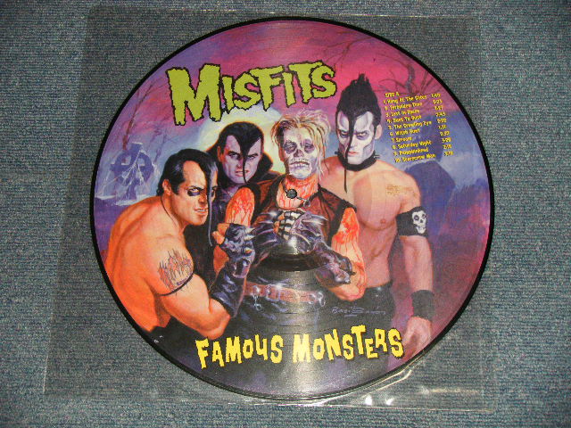 画像1: MISFITS - FAMOUS MONSTERS (New) / 1999 NETHERLANDS / HOLLAND ORIGINAL "PICTURE DISC" "BRAND NEW" LP
