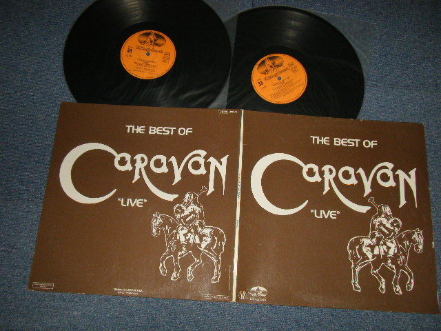 画像1: CARAVAN - THE BEST OFCARAVAN "LIVE" (Ex++/MINT-) / 1980 FRANCE FRENCH ORIGINAL Used 2-LP'S