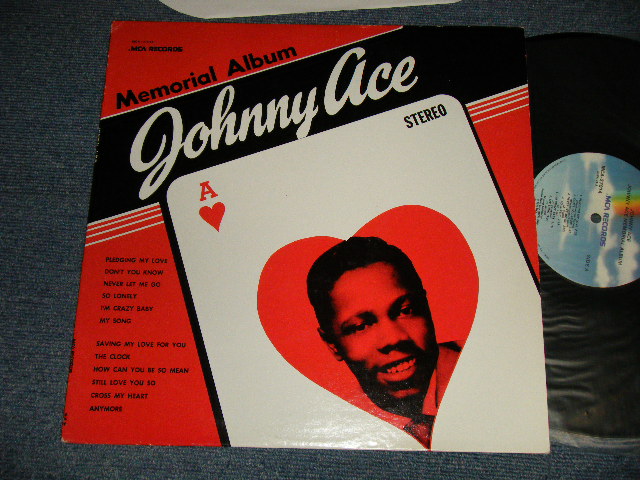 画像1: IJOHNNY ACE - MEMORIAL ALBUM OF JOHNNY ACE AGAIN (MINT-/Ex+++ Looks:Ex++) / 1980 US AMERICA REISSUE STEREO Used LP