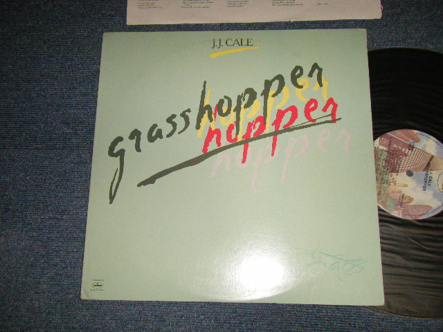 画像1: J.J. CALE  J.J.CALE - GRASSHOPPER (Matrix #A)SRM-1-4038-A5HRM S-   B)SRM-1-4038-B5 HRM A-1)  "HALPPAUGE RECORD MANUFACTURING Press in NEW YORK" (Ex+++/MINT-) / 1982 US AMERICA ORIGINAL Used LP