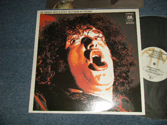 画像1: JOE COCKER - WITH A LITTLE HELP FROM MY FRIENDS (Ex+++/MINMT-) / Late 1973 Vrsion US AMERICA "2nd Press Label" Used LP