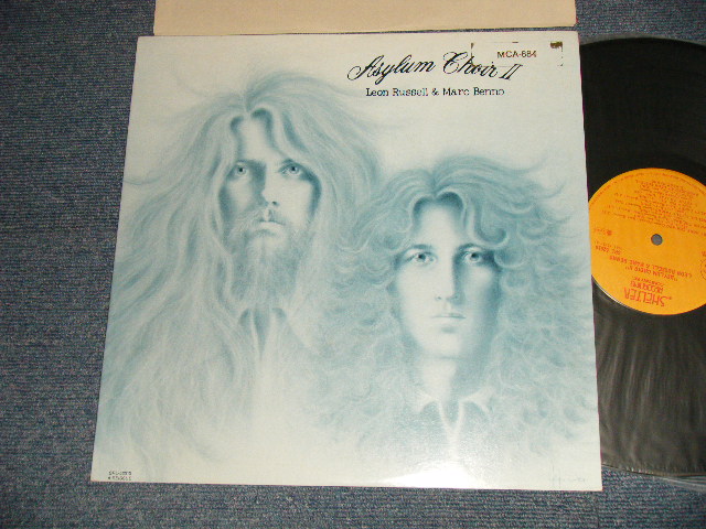 画像1: ASYLUM CHOIR LEON RUSSELL & MARC BENNO - ASYLUM CHOIR II(NO INSERTS,NO CUSTOM INNER) (MINT-/MINT) / 1976 + 1979 Version US AMERICA REISSUEUsed LP 