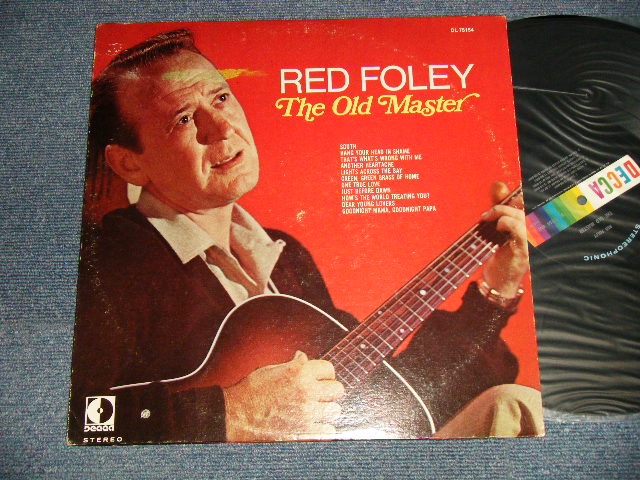 画像1: RED FOLEY - THE OLD MASTER (Ex++/Ex+++) / 1969 US AMERICA ORIGINAL Used LP 