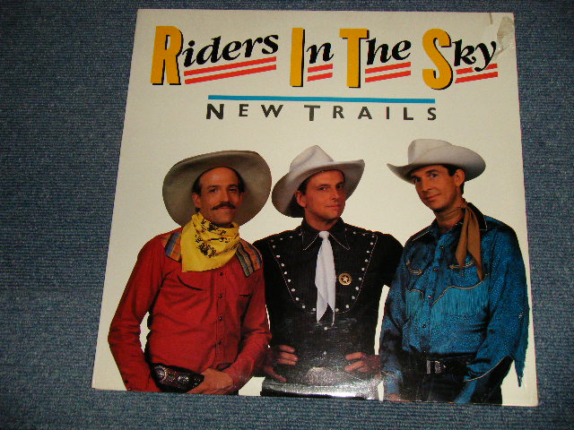 画像1: RIDERS IN THE SKY - NEW TRAILS (Sealed CutOut) / 1986 US AMERICA ORIGINAL "BRAND NEW SEALED" LP 