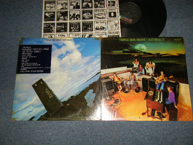 画像1: THREE DOG NIGHT  - NATURALLY (Matrix #A)DSX-50088 A  11-16-70 B)DSX-50088-B  11-16-70) (MINT-/MINT-) / 1970 US AMERICA ORIGINAL Used LP 