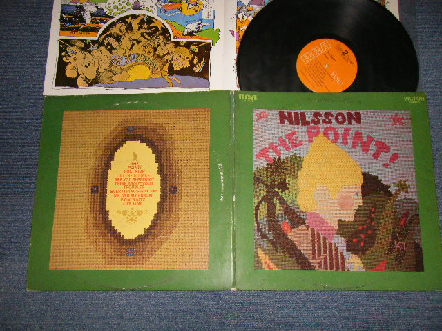 画像1: NILSSON - THE POINT! : with BOOKLET INSERTS (Ex+/MINT- EDSP) / 1971 US AMERICA ORIGINAL "ORANGE Label" Used LP  